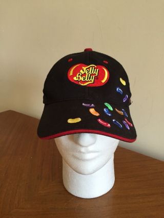 Jelly Belly Black Baseball Cap Adjustable
