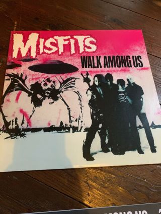 Misfits - Walk Among Us Rare Red Vinyl Ruby Records