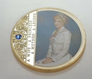 Diana Gold Coin Princess Gem Autograph Harry Meghan Royal Wedding Windsors Royal 3