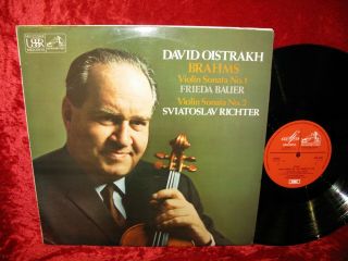 1972 Uk Nm Asd 3425 Melodiya Stereo Brahms Violin Sonatas 1 & 2 David Oistrakh S