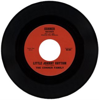 The Conner Family " Little Johnny Rhythm C/w A Lesson In Love " 60 