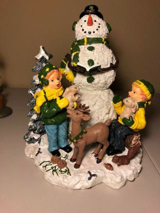 John Deere Speccast Holiday Snowman 2nd In A Series Collectible