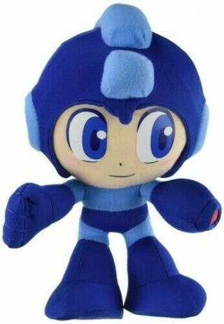 Great Eastern Mega Man Rockman 10 Mega Man 7 " Stuffed Plush Authentic Usa Seller