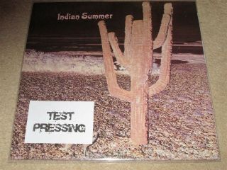 Indian Summer - Indian Summer - Rare Test Pressing - Lp Record