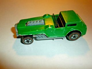 Redlines Hot Wheels Hiway Robber - Enamel Green - Decent Looking Car -