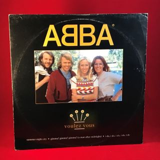Abba Voulez Vous 1992 Uk 4 - Track 12 " Vinyl Ep Gimme Gimme Gimme I Do I Do