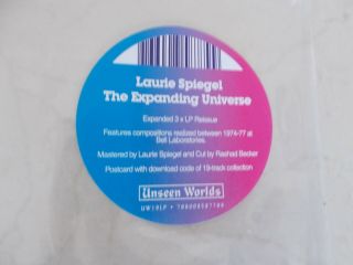LAURIE SPIEGEL - THE EXPANDING UNIVERSE - 3 X LP - - 2