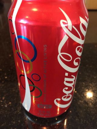 Coca Cola 2016 Chicago Olympics Coke Can - never circulated Rare 2