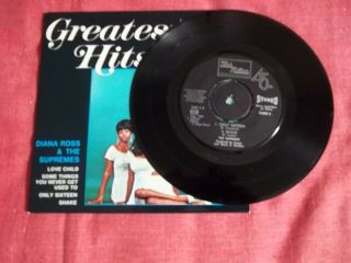 Diana Ross & The Supremes ‎– Greatest Hits 9 - - Very Rare Swedish E.  P.  Tmek 5