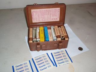 Flying A Oil Company First Aid Kit 1930s? great cond has insi 2