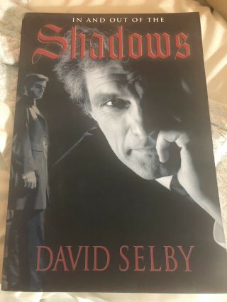 Signed David Selby In And Out Of Shadows Dark Shadows Falcon Crest Tv