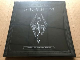 Rare Jeremy Soule - The Elder Scrolls V: Skyrim Sapphire Vinyl X/200