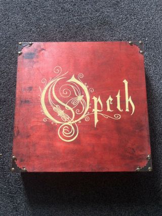 Opeth The Sorceress Vinyl Lp Wooden Box Set Porcupine Tree Death Metal Prog