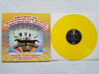 The Beatles Export Edition Yellow Vinyl Magical Mystery Tour