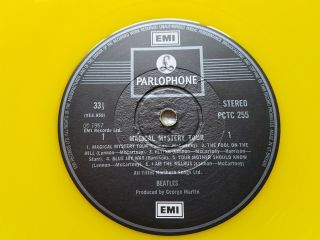 The Beatles Export Edition Yellow Vinyl Magical Mystery Tour 4
