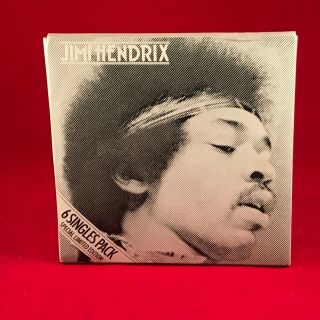 Jimi Hendrix 6 X 7 " Vinyl Singles Pack Box Set 2608 001