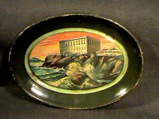 Tin Tip Tray With View Cliff House,  San Francisco,  Ca 1897/1911