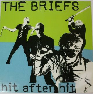 The Briefs Hit After Hit Lp 2000 Limited Edition White Colored Vinyl Nm/vg,  Punk