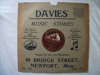 Hmv 78 Rpm Record Jack Hylton: When Day Is Done,  When You Played The Organ And.