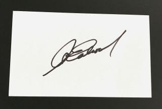 Clint Eastwood Legendary Actor Signed Autograph 3x5 Index Card The Mule