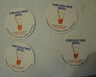 30 beer coasters Sublime Point Lookout Fortune of War Big Eagle Chief Wahoo 4