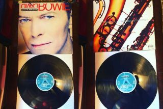 David Bowie Black Tie White Noise Vinyl/poster/press Release
