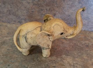 GENIUNE SHELL CRAFT ELEPHANT MADE IN PHILIPPINES - HAND CRAFTED 7 