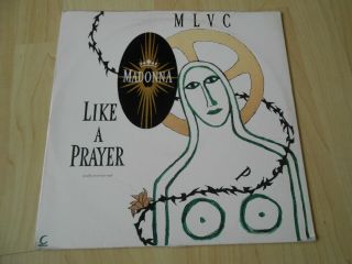 Madonna ‎ Like A Prayer 1989 Us 12 " Maxi - Single