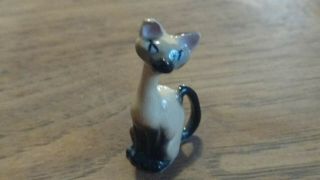 Vintage Hagen Renaker Disney Si Am Siamese Cat Lady Tramp Miniature Ceramic