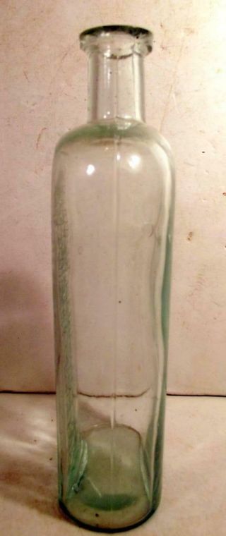 Antique Victor ' s Liver Syrup Bottle Victor Remedies Company Frederick MD c1800s 3