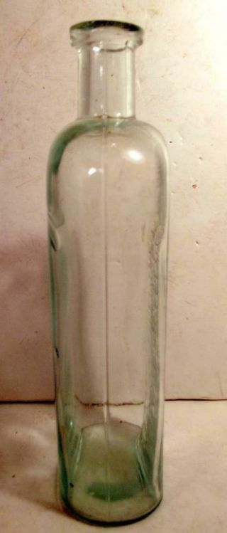 Antique Victor ' s Liver Syrup Bottle Victor Remedies Company Frederick MD c1800s 5
