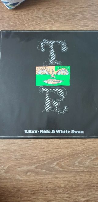 T.  Rex Ride A White Swan 1972 German First Pressing