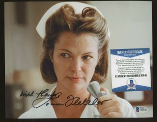 Louise Fletcher Actress Signed 8x10 Photo Auto Autograph Bas Bgs