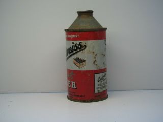 Edelweiss Light Cone Top Beer Can,  Chicago,  Illinois 2