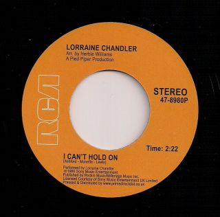 Northern Soul - Lorraine Chandler I Can 