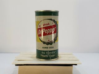 Soda Can Dr Pepper Flat Top Can