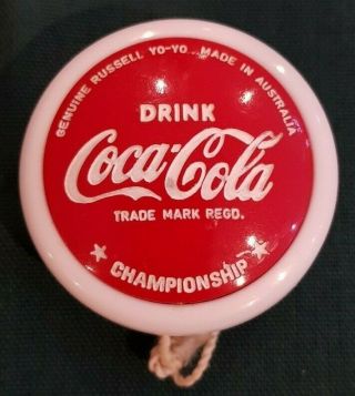 Vintage Russell Coca - Cola Championship Yo Yo 1970 - Rare In This