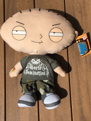 Nwts Family Guy Stewie World Domination 17 " Plush Toy