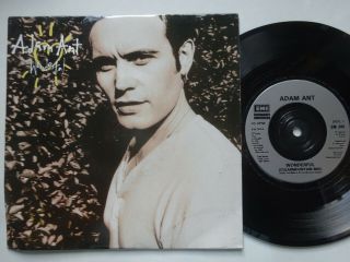 Adam Ant Wonderful - Ex/vg Cond Rare 1995 Emi 7 " Single