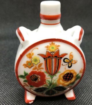 Vintage Made In Hungary Porcelain Perfume Bottle 3