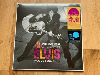 Elvis Presley Live At The International Hotel 1969 2xlp Vinyl Rsd 2019
