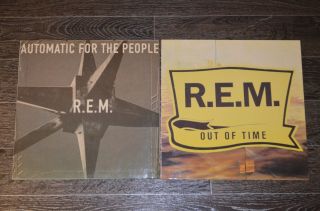 R.  E.  M (automatic For The People - Out Of Time) 2 Lp Vinyl Russia