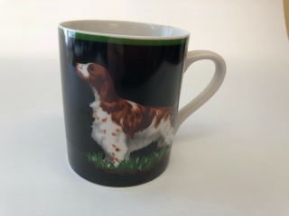 Rare Tiffany & Co.  Hunting Dogs Porcelain Coffee Mug English Springer Spaniel