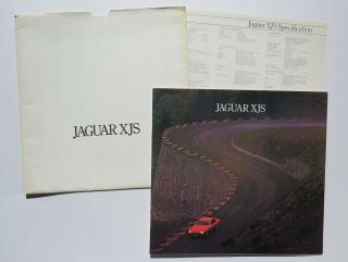 1977 Jaguar Xjs Brochure Vintage