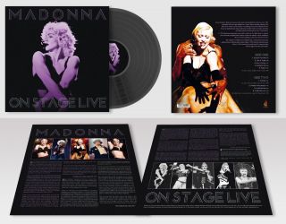 Madonna - On Stage Live (greatest Hits) Digitally Remastered 180g Vinyl