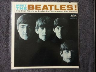 The Beatles Meet The Beatles Vinyl Lp Mono 1 Bmi No George Martin Vinyl Nm -