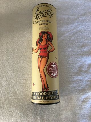 The Sailor Jerry Spiced Rum Canister & Limited Edition Print Posters