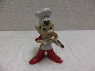 Vintage Rice Krispie Elf Figurine Ca.  1960