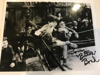 Tommy Ross " Butch " Hand Signed 8x10 Photo Little Rascals
