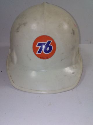 Vintage Union 76 Hard Hat,  Jackson Sc 6,  From A California Refinery